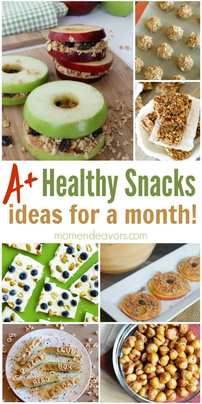 Creative Healthy Snacks
 A Month of Healthy Snack Ideas – Easy & Creative Ideas