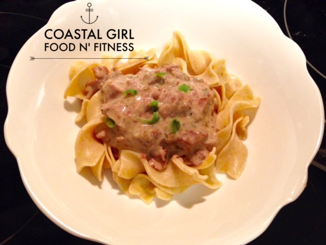 Crock Pot Beef Stroganoff Healthy
 Healthy Crock Pot Beef Stroganoff – Coastal Girl Food n