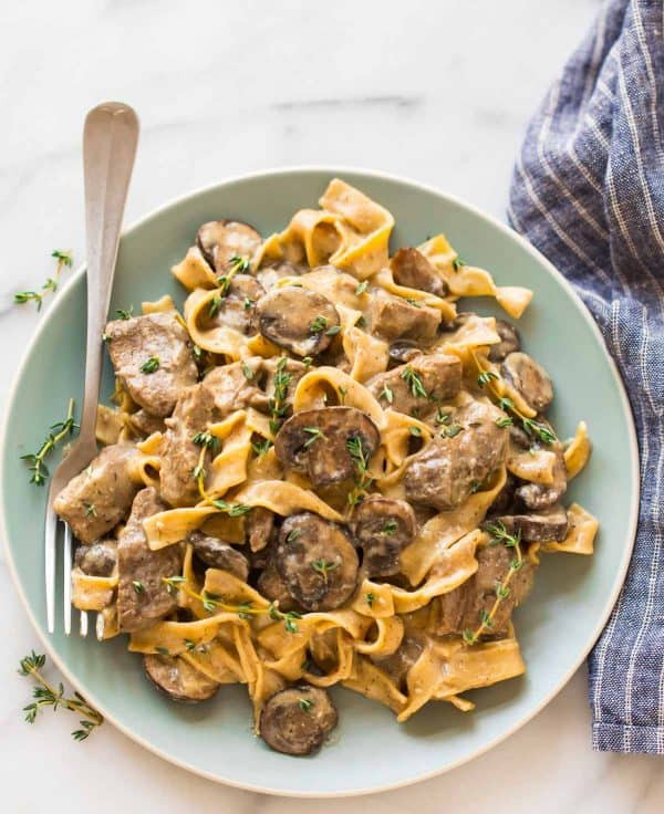 Crock Pot Beef Stroganoff Healthy
 Slow Cooker Beef Stroganoff from Scratch