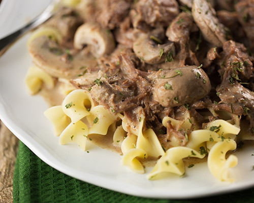 Crock Pot Beef Stroganoff Healthy
 Slow Cooker Beef Stroganoff Recipe