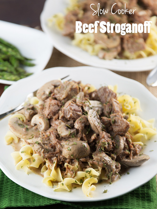 Crock Pot Beef Stroganoff Healthy
 Slow Cooker Beef Stroganoff Recipe