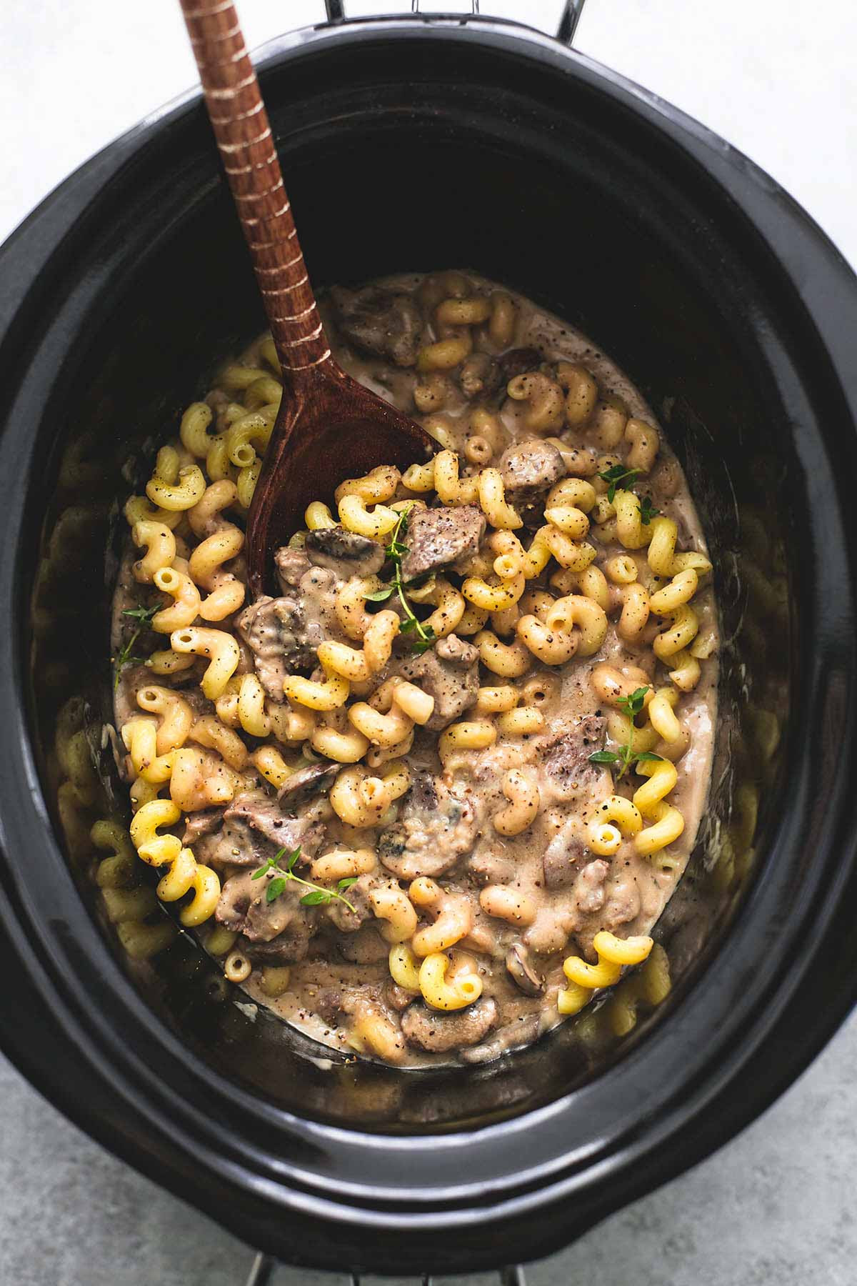 Crock Pot Beef Stroganoff Healthy
 Slow Cooker Creamy Beef Stroganoff