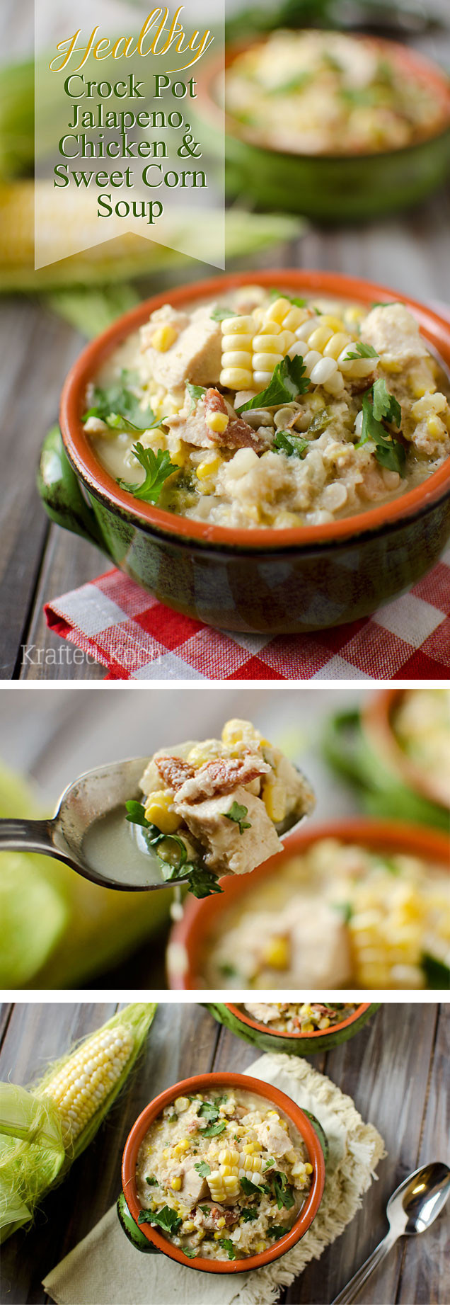 Crock Pot Chicken Soup Recipes Healthy
 Healthy Crock Pot Jalapeno Chicken & Sweet Corn Soup