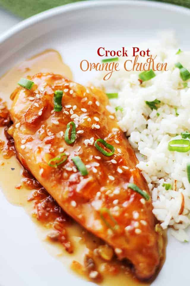 Crockpot Chicken Breasts Healthy
 Crock Pot Orange Chicken Recipe