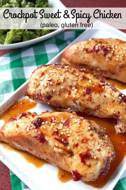 Crockpot Chicken Breasts Healthy
 Crockpot Sweet and Spicy Chicken Recipe
