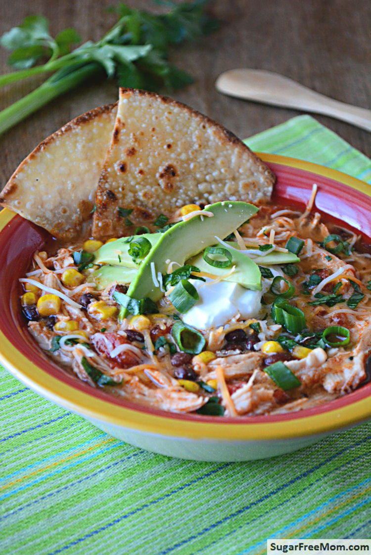 Crockpot Chicken Enchiladas Healthy
 Crock Pot Chicken Enchilada Soup