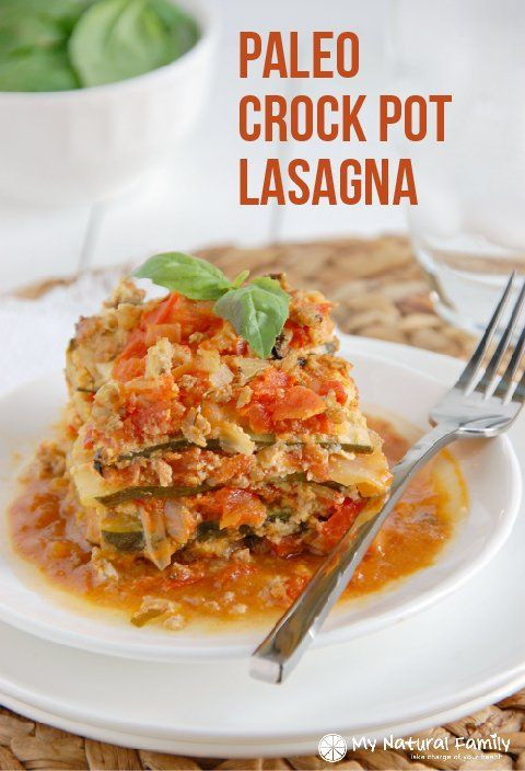 Crockpot Lasagna Healthy
 Paleo Crock Pot Lasagna Recipe