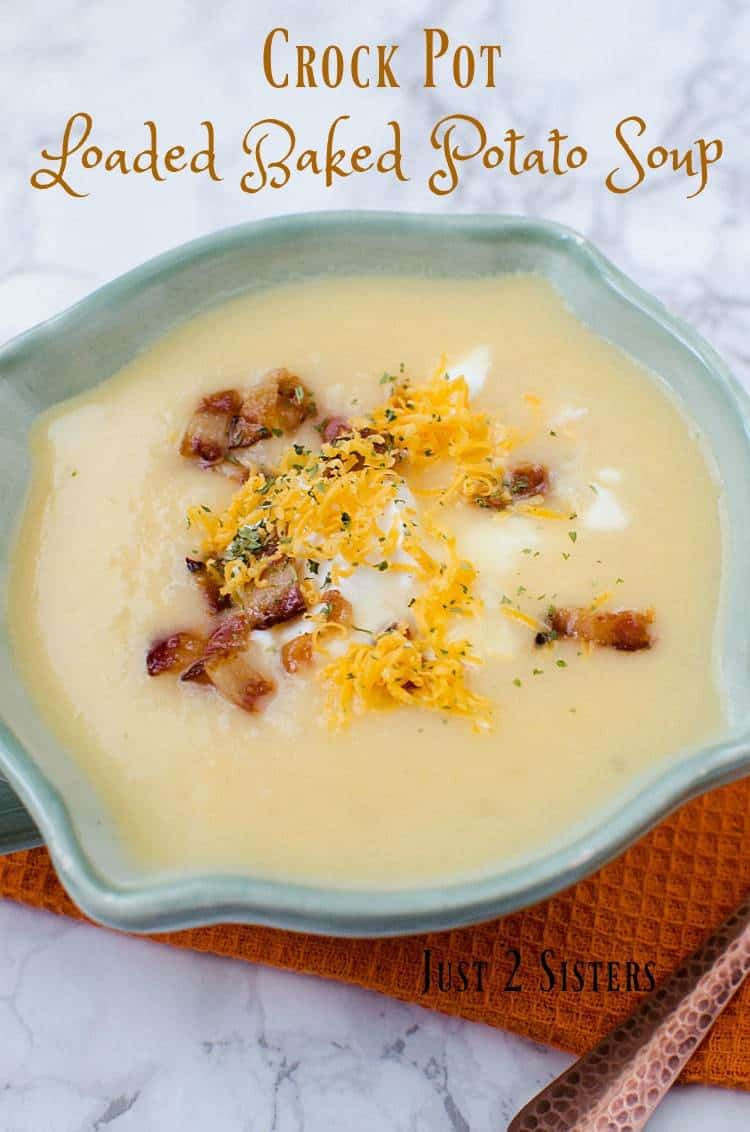 Crockpot Potato Soup Healthy
 Crock Pot Loaded Baked Potato Soup Recipe