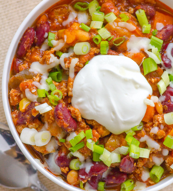 Crockpot Turkey Chili Healthy
 Cooking Pinterest Healthy Crock Pot Turkey Chili Recipe