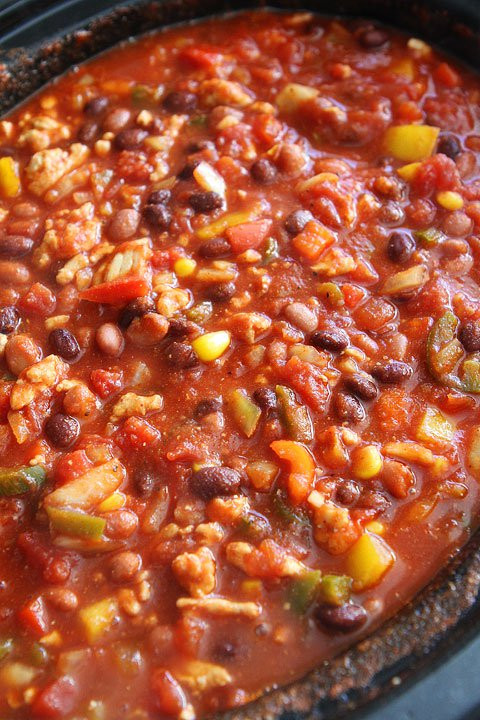 Crockpot Turkey Chili Healthy
 Slow Cooker Turkey Chili Healthy 