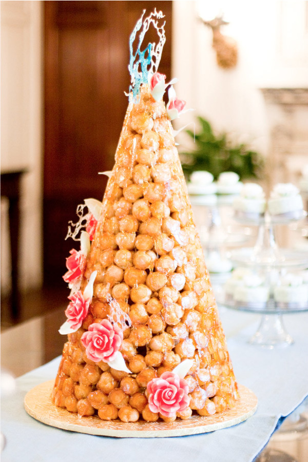 Croquembouche Wedding Cakes
 Bridal Bubbly Croquembouche French Wedding Cake