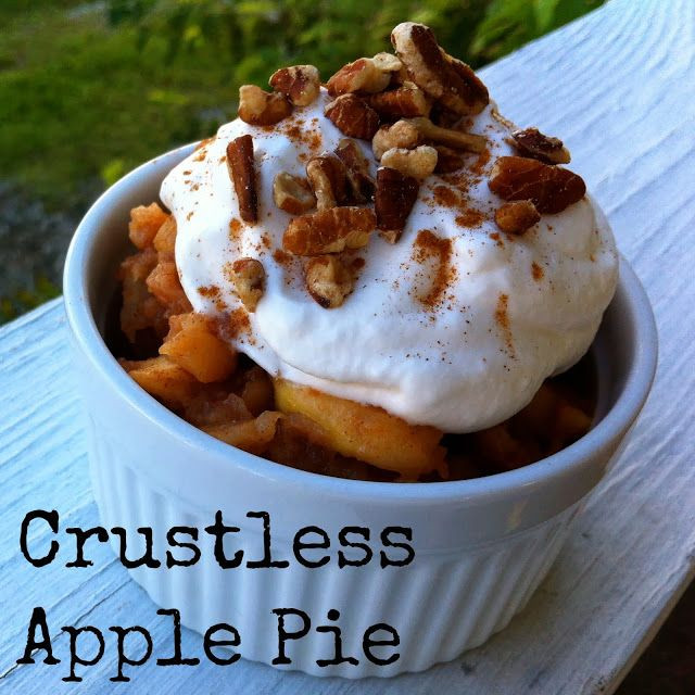 Crustless Apple Pie Healthy
 Crustless Apple Pie TheSweetPlantain