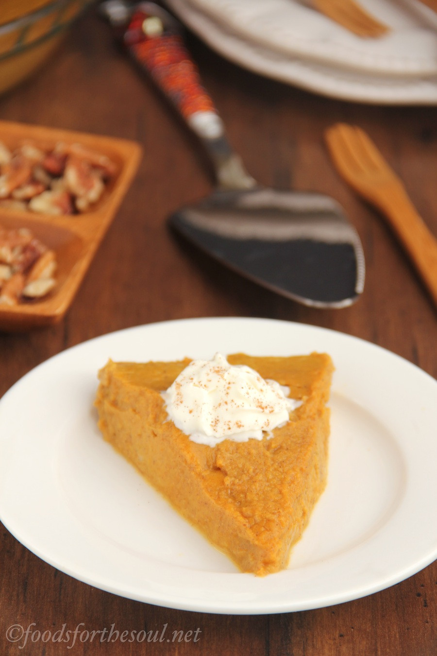 Crustless Pumpkin Pie Healthy
 Crustless Pumpkin Pie