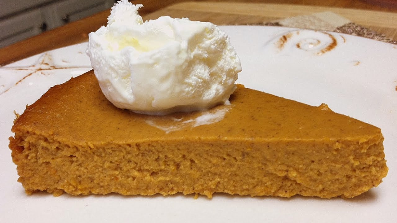 Crustless Pumpkin Pie Healthy
 EASY HEALTHY CRUSTLESS PUMPKIN PIE