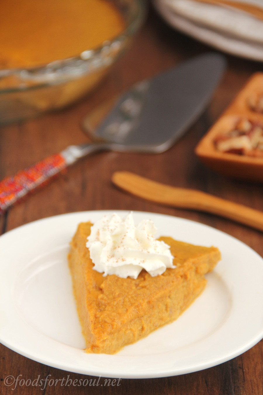 Crustless Pumpkin Pie Healthy
 Crustless Pumpkin Pie