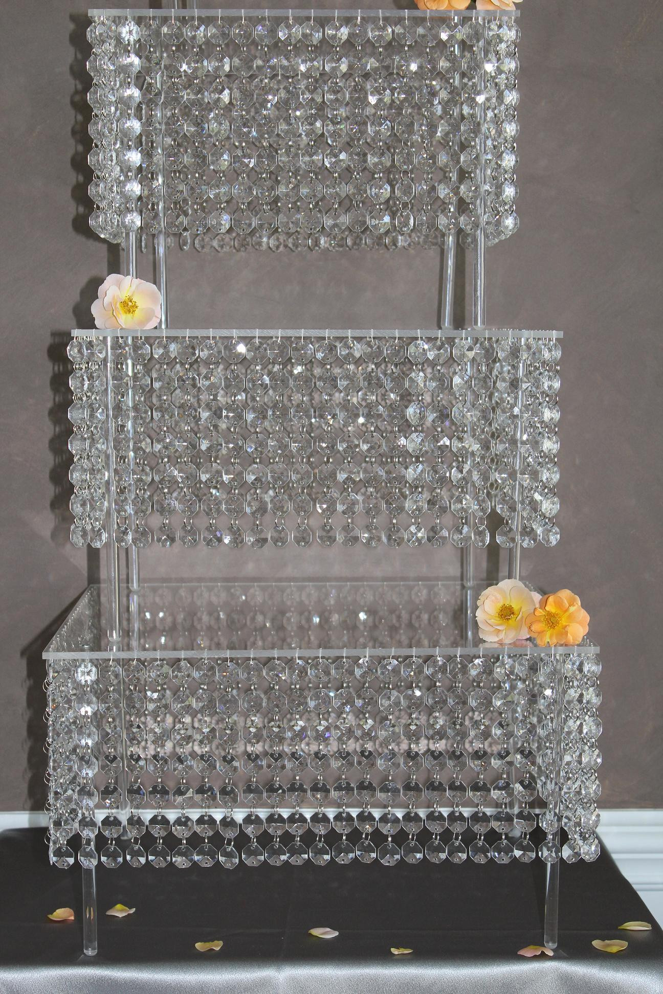 Crystal Cake Stands For Wedding Cakes
 bling cake stand