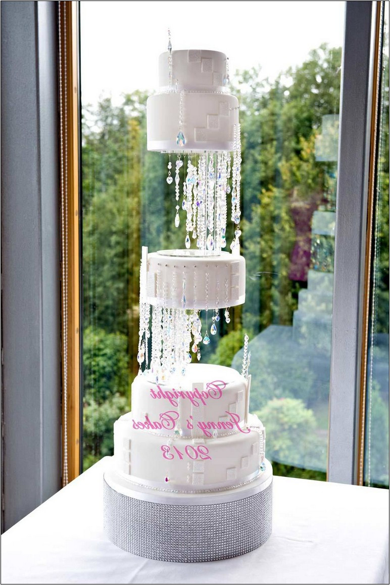 Crystal Wedding Cakes 20 Of the Best Ideas for Crystal Wedding Cake Separators