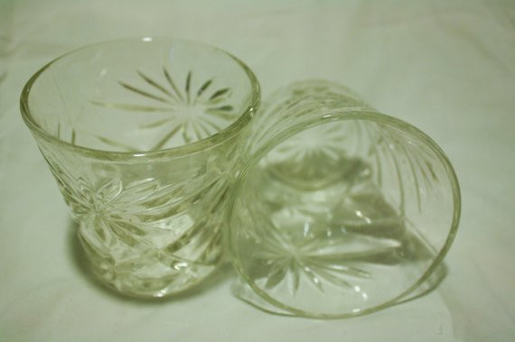 Crystal Wedding Oats
 Anchor Hocking EAPC Precut Glass Oatmeal Clear by