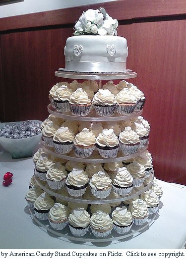 Cup Cake Wedding Cakes
 Cupcake Wedding Cake