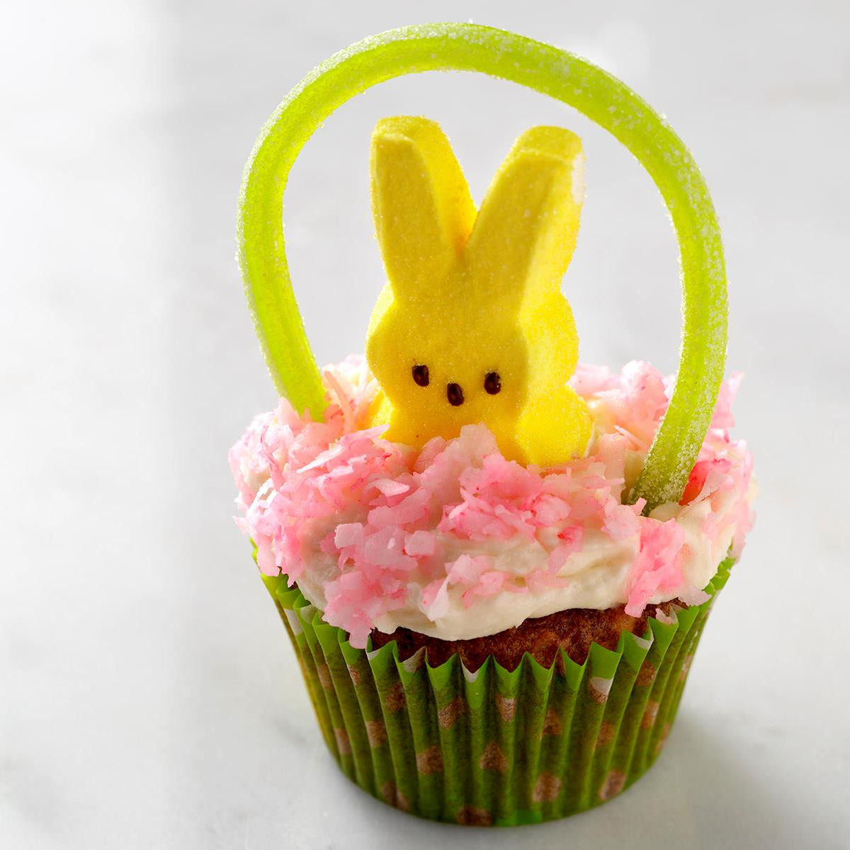 Cupcakes For Easter
 Easter Basket Cupcakes Recipe