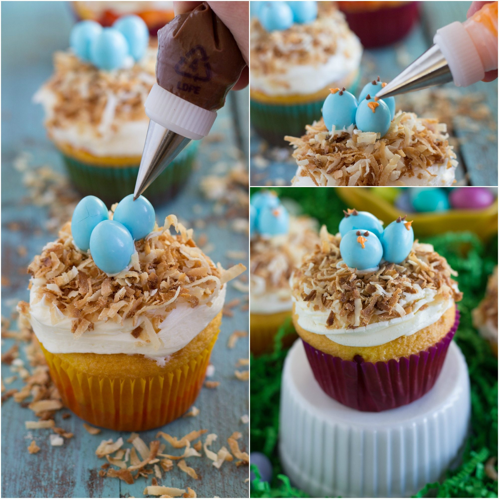 Cupcakes For Easter
 Easy Bird s Nest Cupcakes Chelsea s Messy Apron
