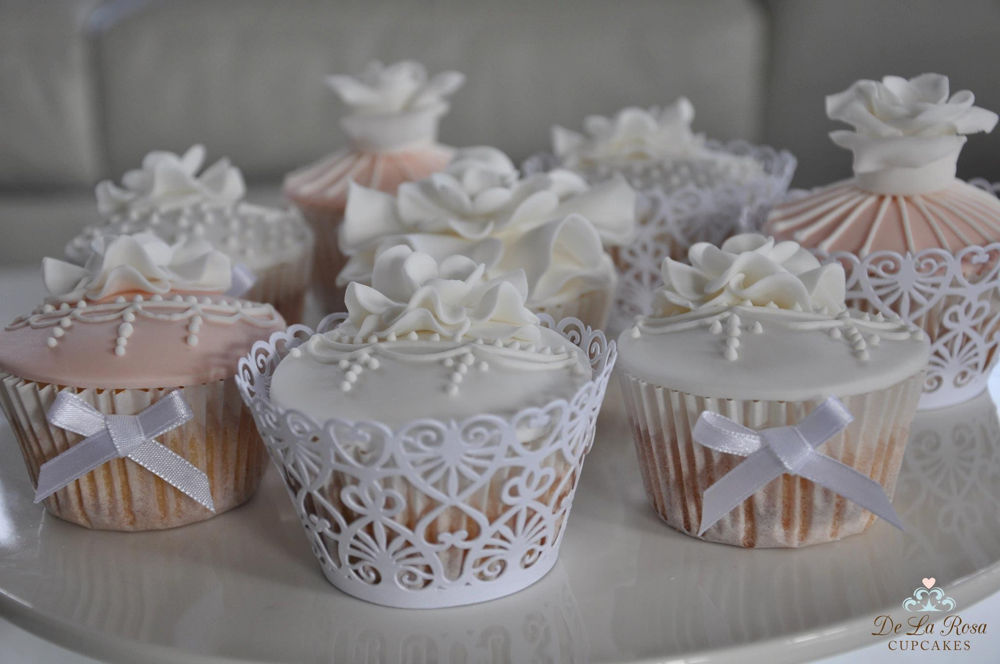 Cupcakes For Weddings
 Friday Fives 5 Different Lace Wedding Cupcakes