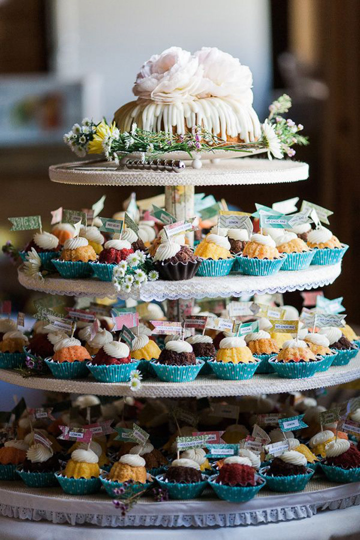 Cupcakes Wedding Cakes
 Cupcake Wedding Cakes Mon Cheri Bridals