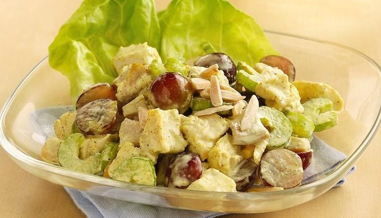 Curried Chicken Salad Healthy
 5 Minute Recipe Curried Chicken Salad