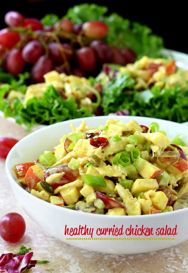 Curried Chicken Salad Healthy
 Healthy Curried Chicken Salad Kim s Cravings