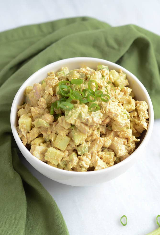 Curried Chicken Salad Healthy
 Healthy Curried Chicken Salad with Apples