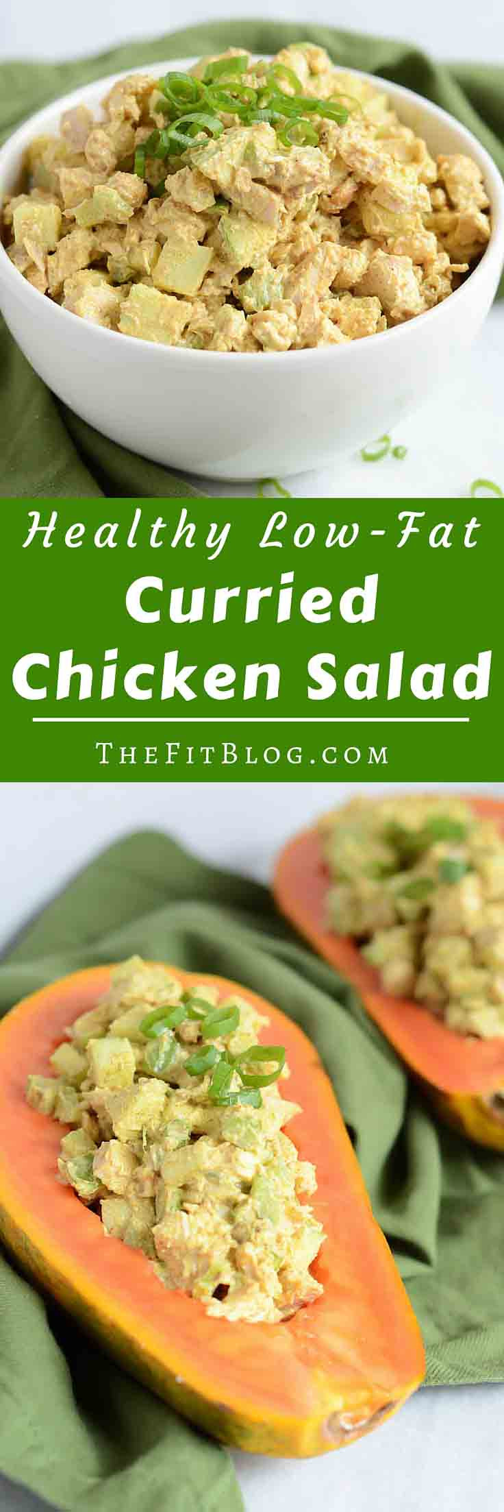 Curried Chicken Salad Healthy
 Healthy Curry Chicken Salad With Apples