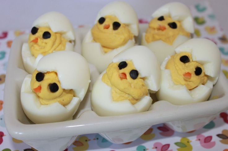 Cute Deviled Eggs For Easter
 Cute Deviled Egg Chicks All About Easter