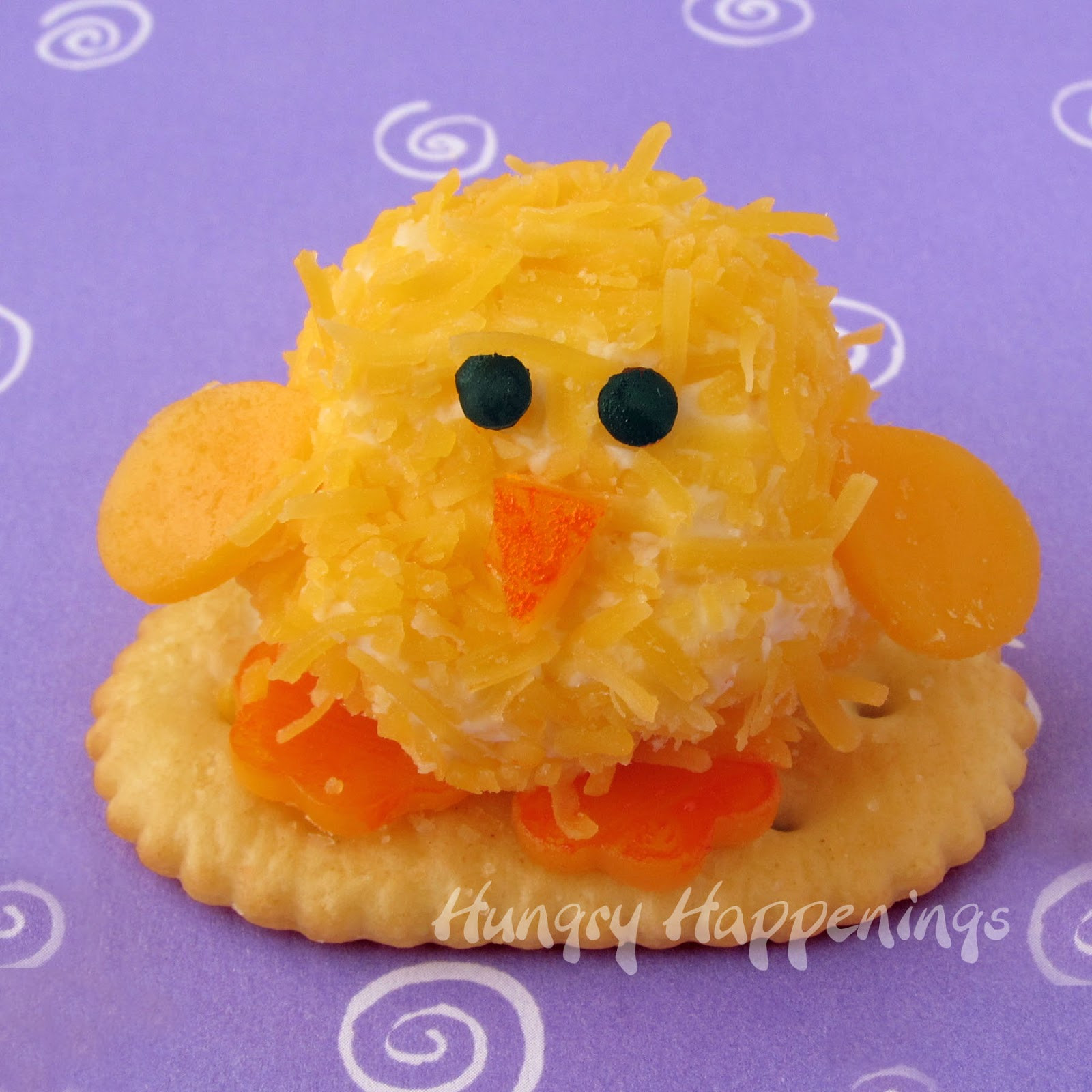 Cute Easter Appetizers
 Easter Appetizers Baby Chick Cheese Balls are so CUTE