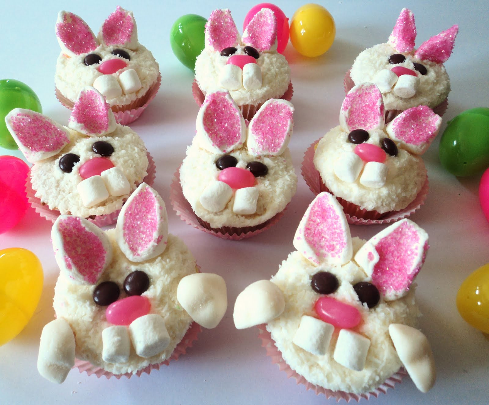 Cute Easter Cupcakes
 Party Tales Cupcakes BUNNY CUTE Easter cupcakes for