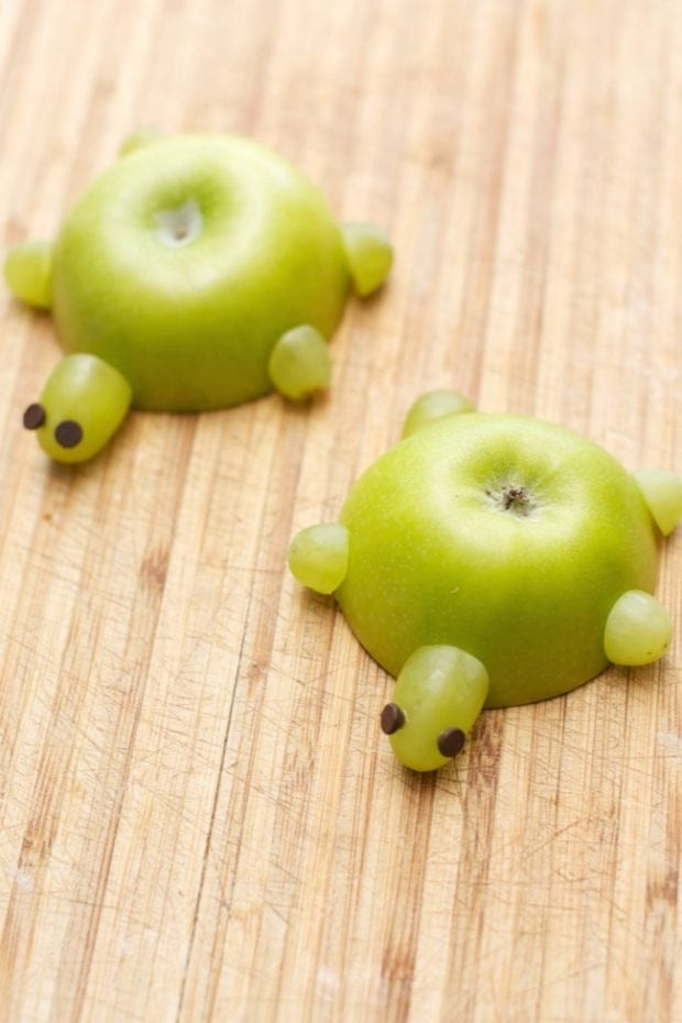 Cute Healthy Snacks
 Kid s Party Food Apple Turtles