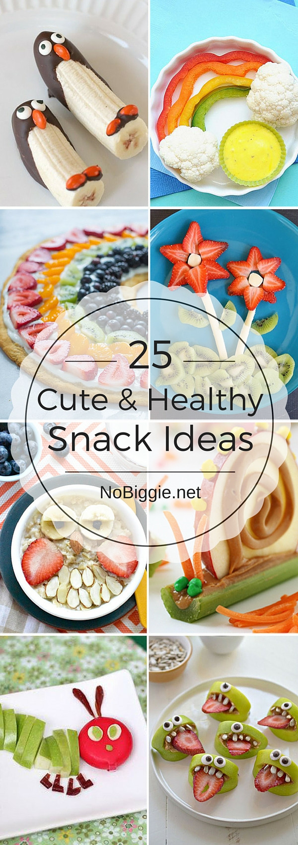 Cute Healthy Snacks
 25 Cute and Healthy Snack Ideas