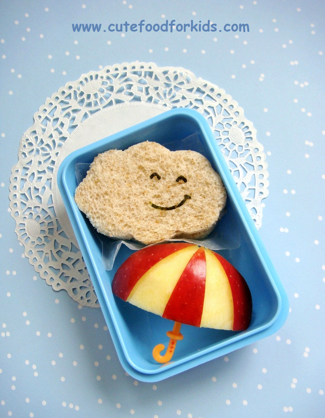 Cute Healthy Snacks
 Cute Food For Kids Healthy Snack Idea Apple Umbrella