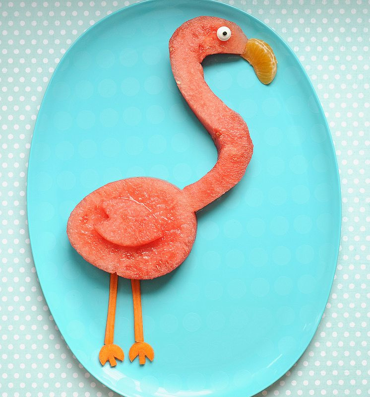 Cute Healthy Snacks
 Cute and Healthy Snack Idea A Pretty Pink Flamingo