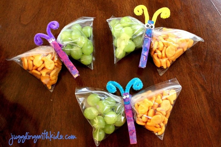 Cute Healthy Snacks
 Cute snack idea for Spring class party