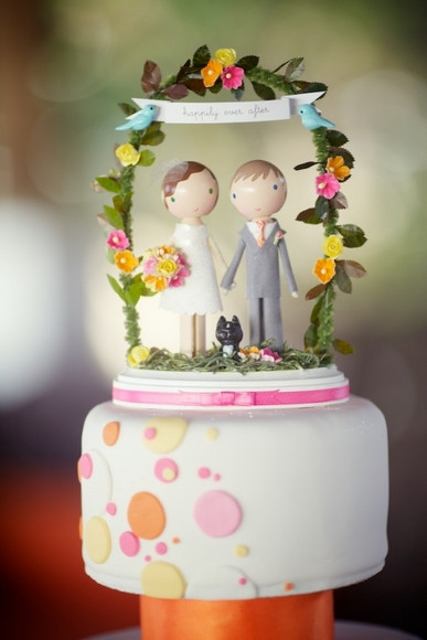 Cute Wedding Cakes
 Cute Cake Toppers for Wedding Cakes