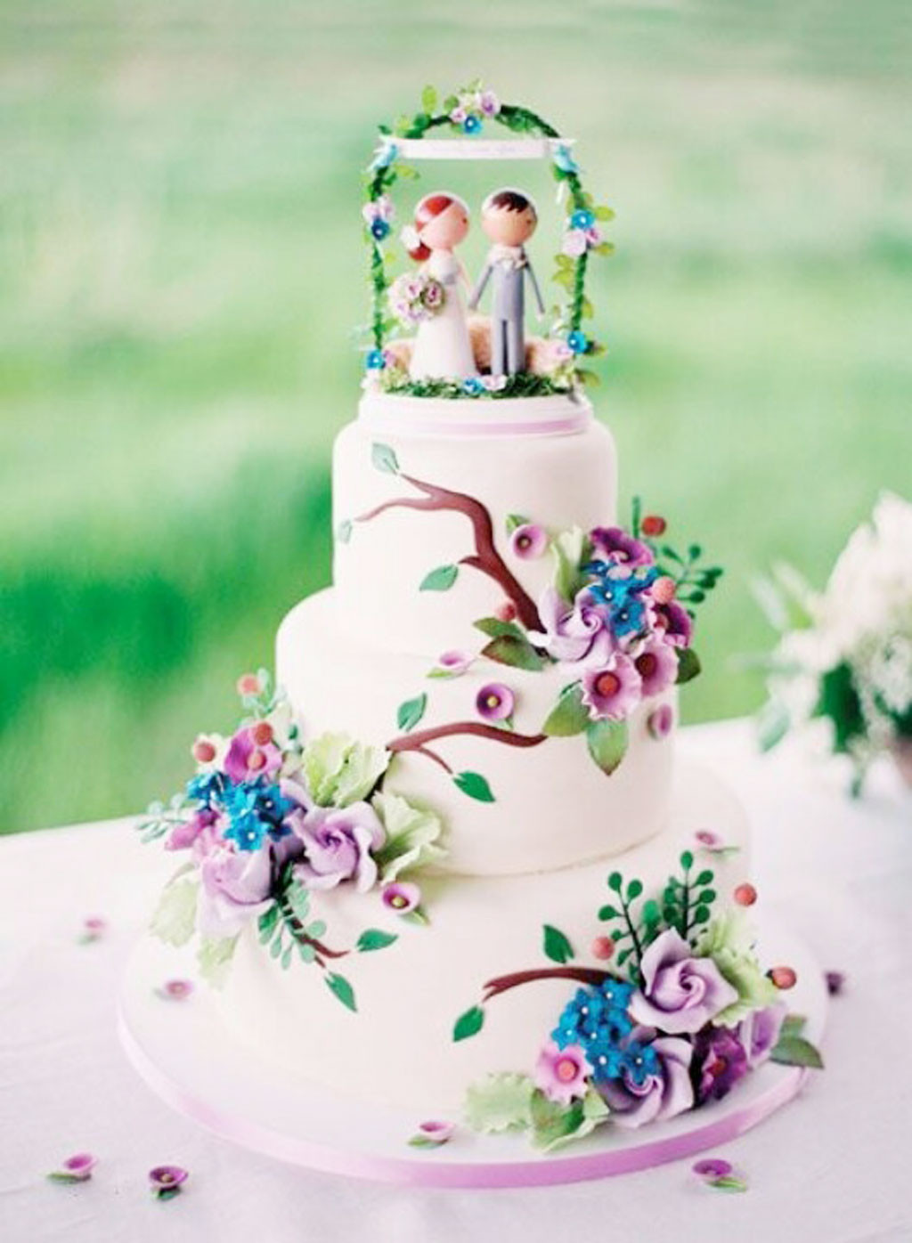 Cute Wedding Cakes
 Cute Whimsical Wedding Cake Wedding Cake Cake Ideas by