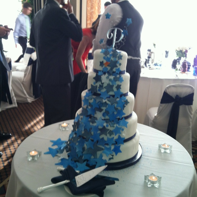 Dallas Cowboy Wedding Cakes
 Star wedding cake Dallas Cowboys with a few changes