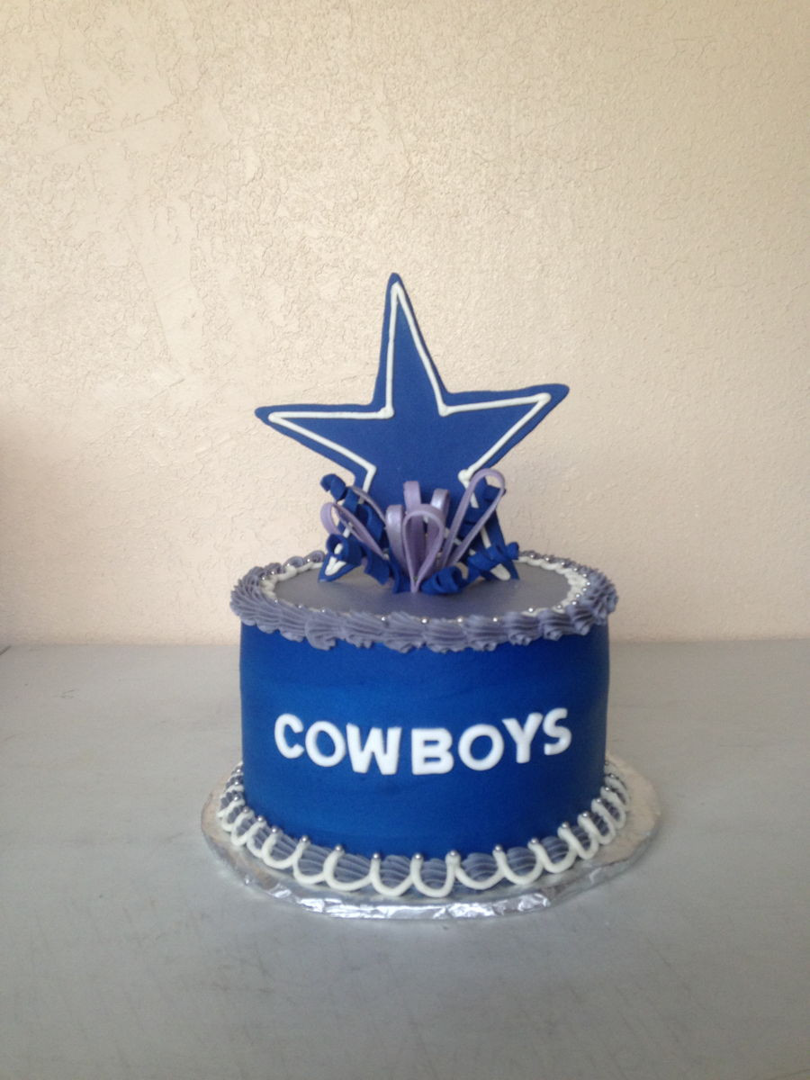 Dallas Cowboys Wedding Cakes
 Small Dallas Cowboys Cake CakeCentral