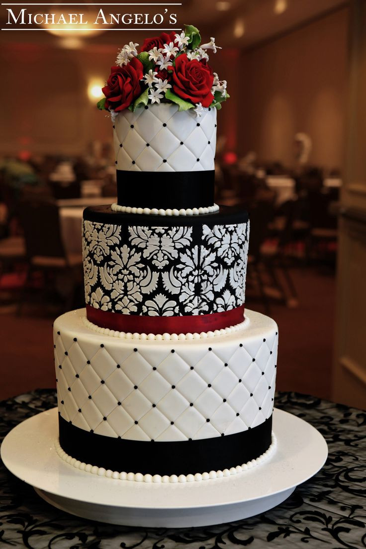 Damask Wedding Cakes
 81 best images about Damask Wedding Decorations on Pinterest