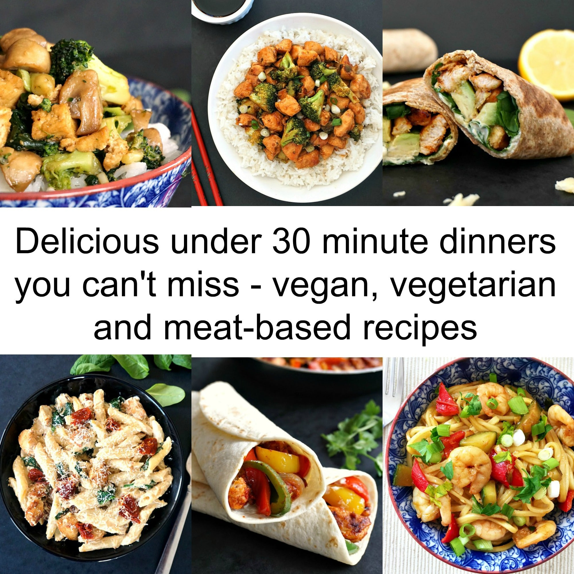 Delicious Healthy Dinner Recipes
 30 minute quick healthy dinner recipes you can t miss