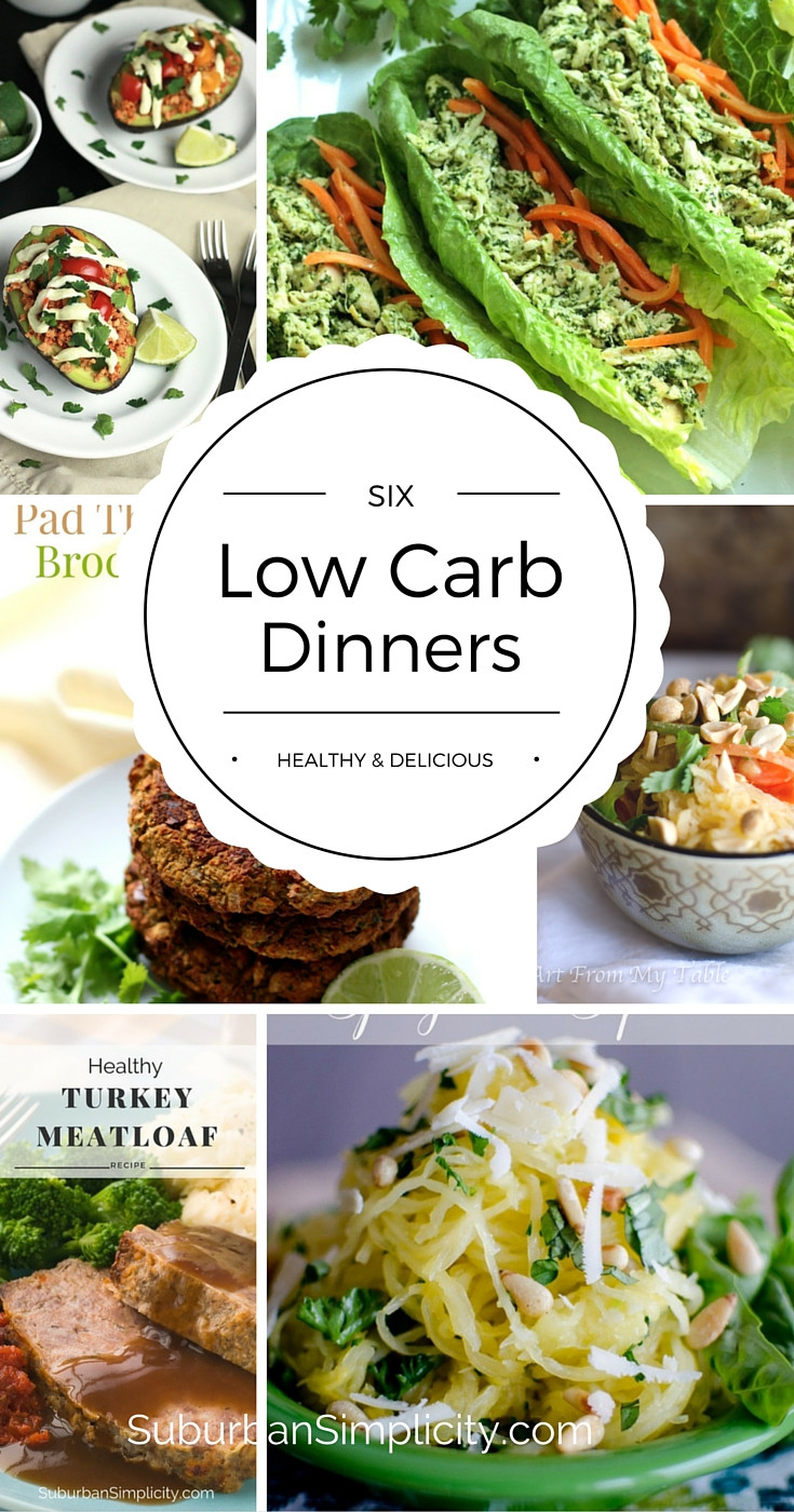 Delicious Healthy Dinner Recipes
 Low Carb Dinners Healthy & Delicious Suburban Simplicity