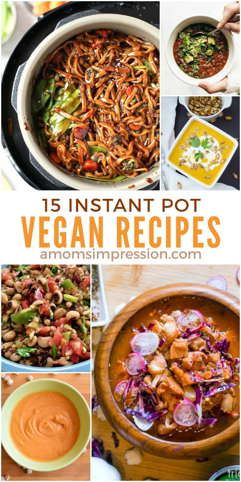 Delicious Healthy Vegan Recipes
 15 Healthy and Delicious Vegan Instant Pot Recipes