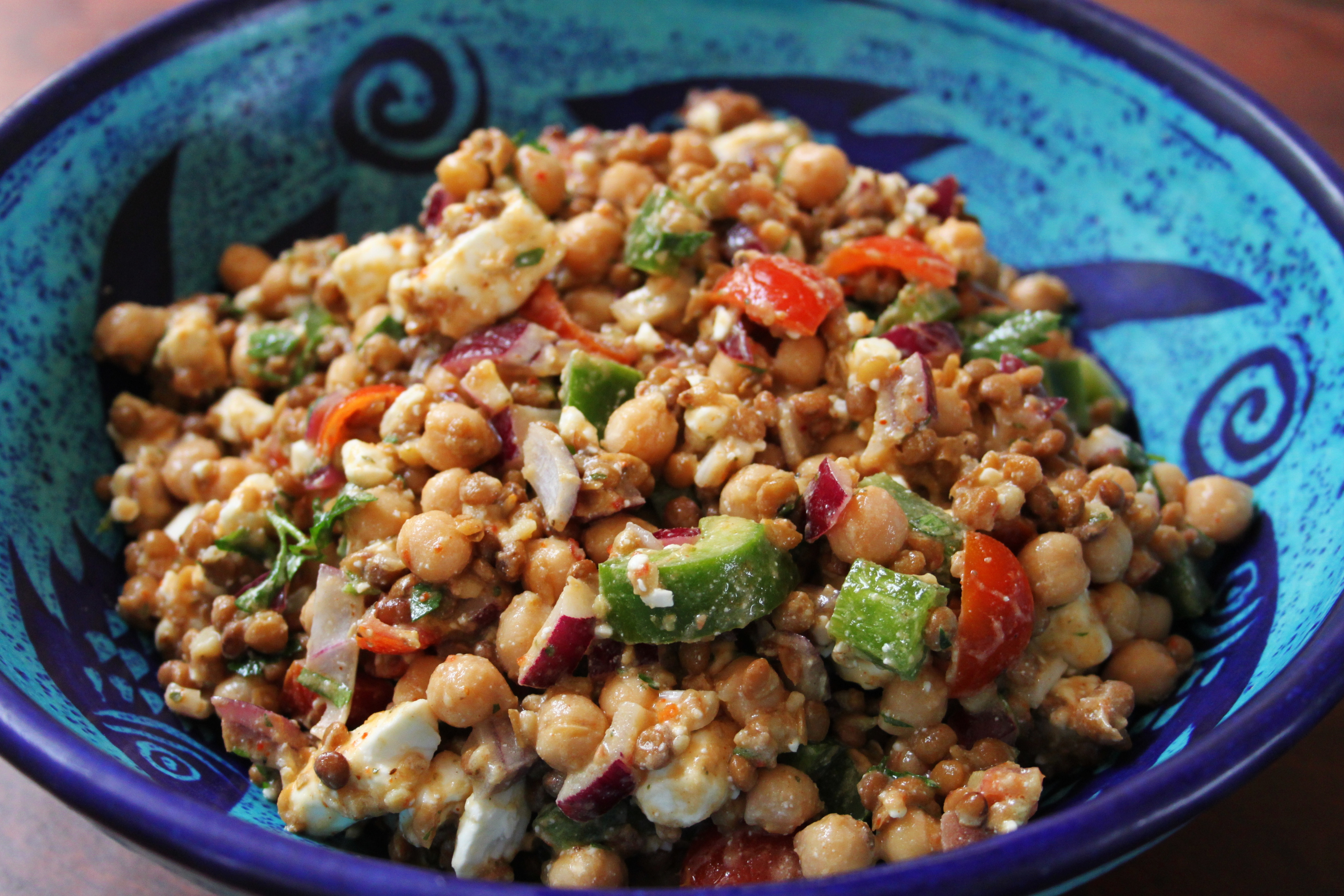 Delicious Healthy Vegetarian Recipes
 Today’s healthy and delicious lunch idea Chickpea lentil