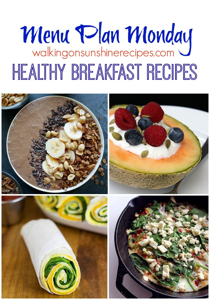 Denny'S Healthy Breakfast Menu
 Menu Plan Monday Healthy Breakfast Recipes Walking