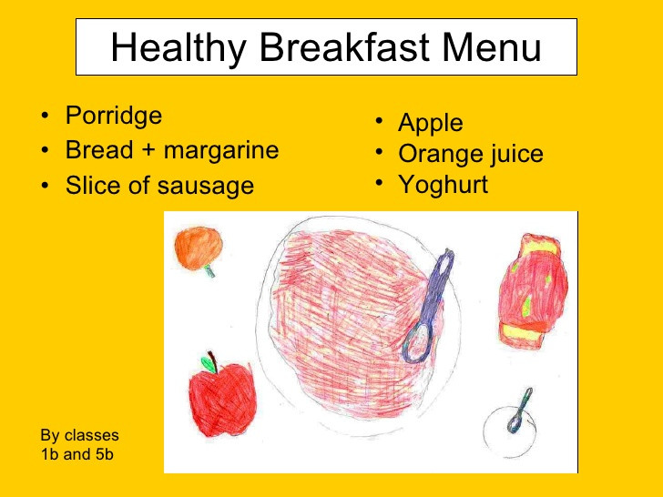 Denny'S Healthy Breakfast Menu
 Healthy Breakfast and Lunch Menus from Finland